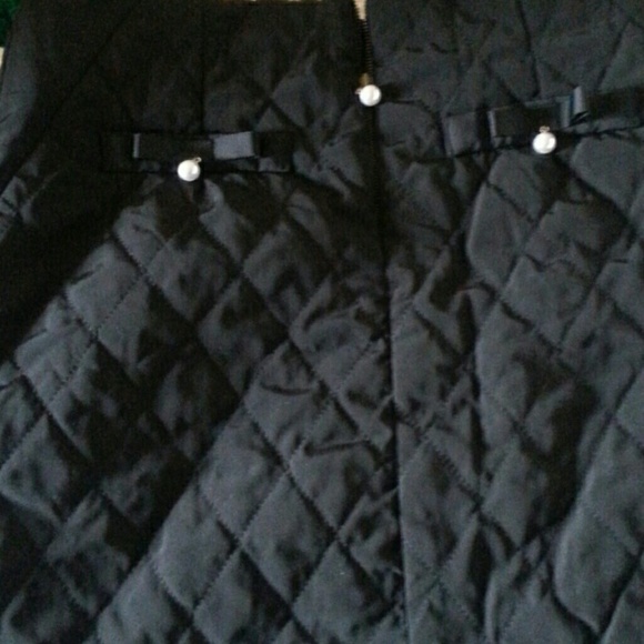 COPY - Sale Quilted Black Skirt Sz Sm Coco Styled - Picture 3 of 4